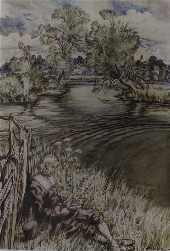 Walton (I) & Rackham (A, illus), The Compleat Angler, 1931,